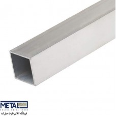 پروفیل آلومینیوم مربع - سایز 100*100 mm ضخامت 10 mm طول شاخه 6000 mm